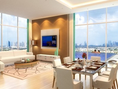 Guest room in terhab dubai furnished appartment - Duplex