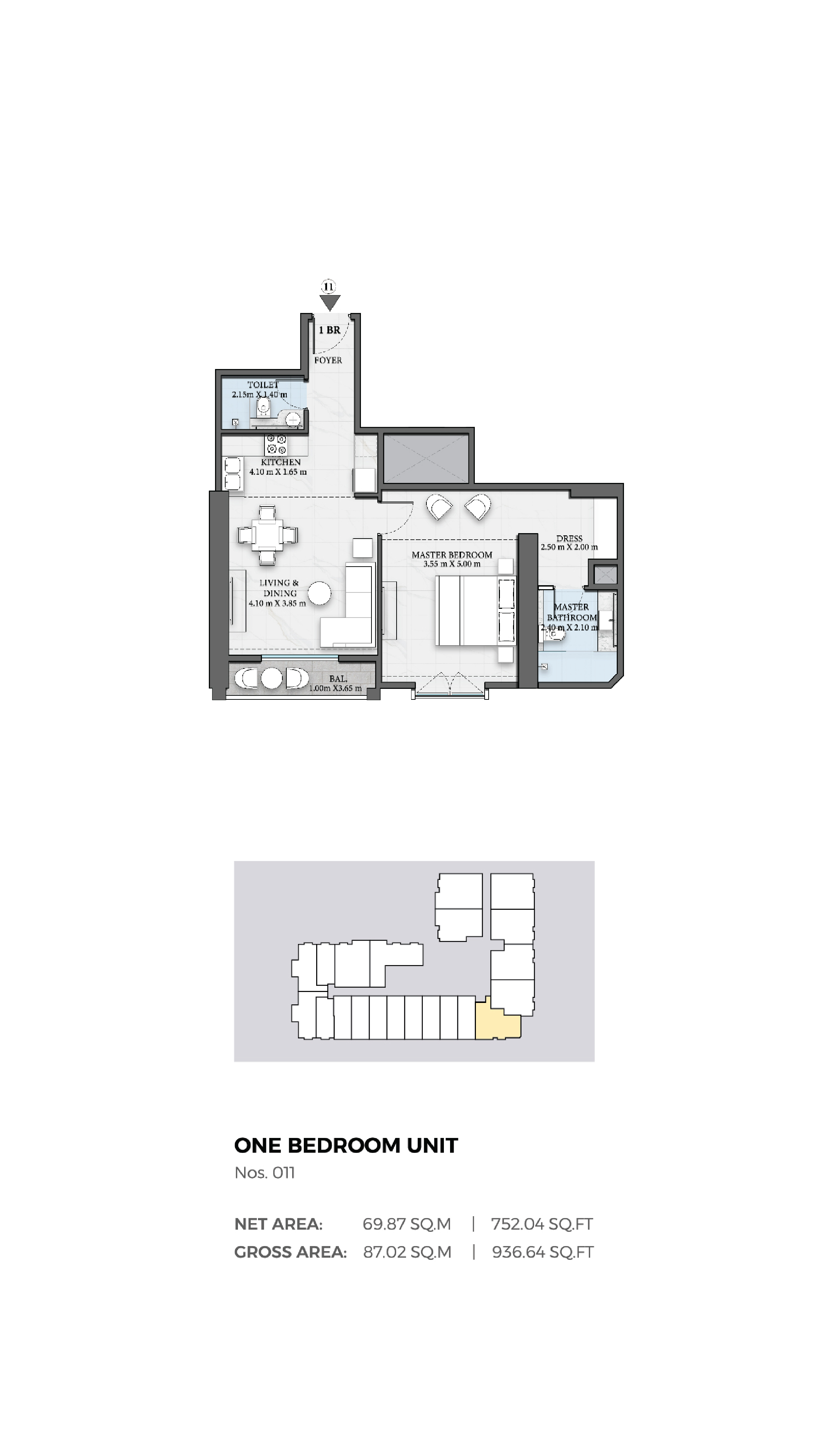 1BR -1