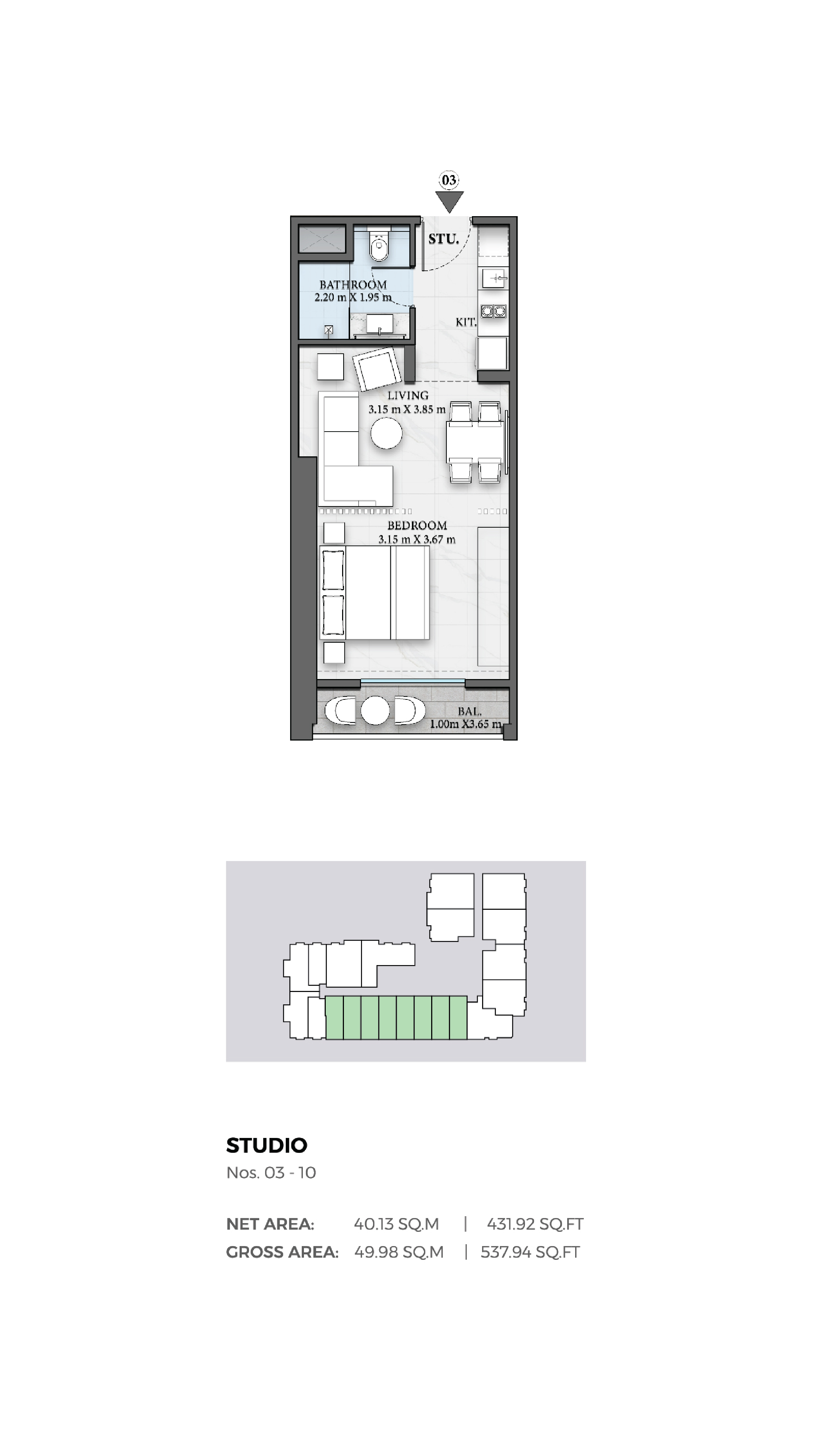 Studio - 3