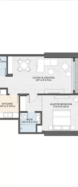 1 BR